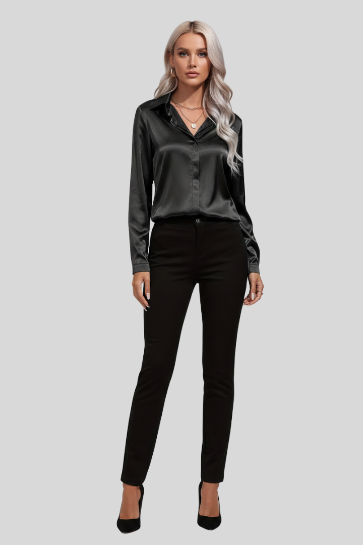 Elegant All-Season Women’s Blouse