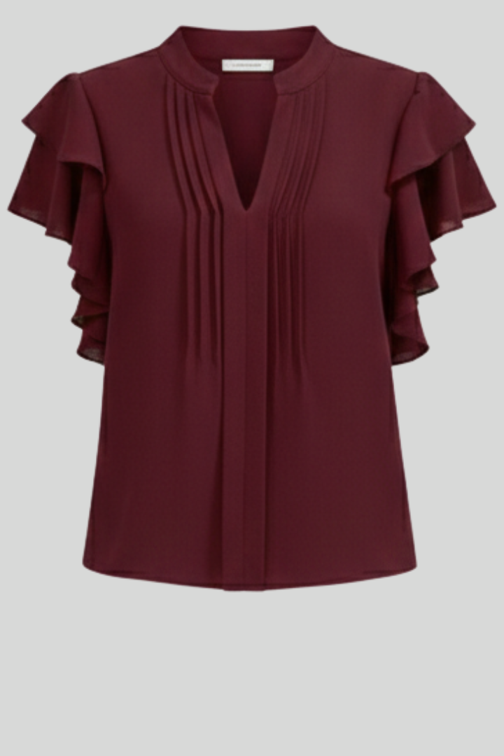 Isla Elegant Sleeveless Women Blouse