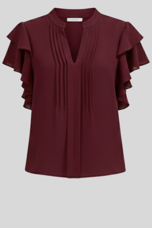 Isla Elegant Sleeveless Women Blouse