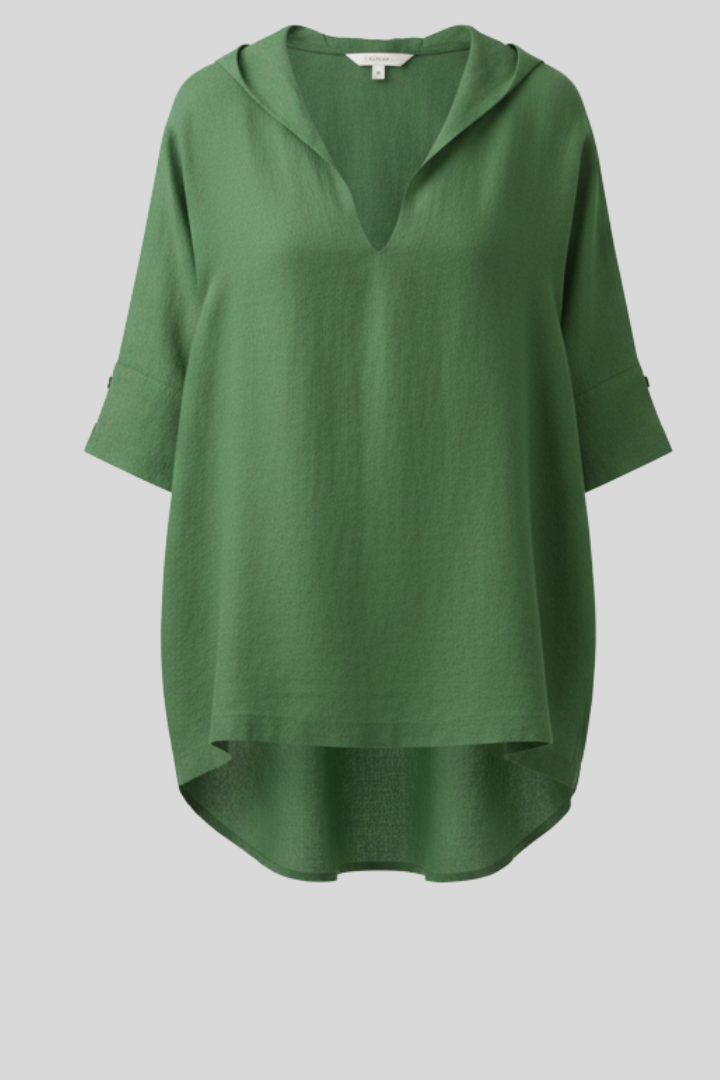 Breathable Casual Linen Blouse Women