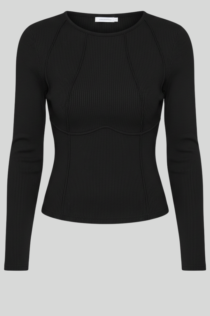 Women’s Ribbed Long Sleeve Top
