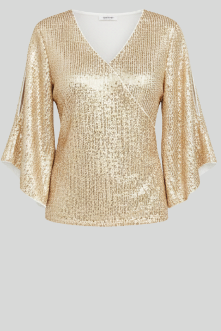 Luxury Elegant Sequined Women’s Party Top