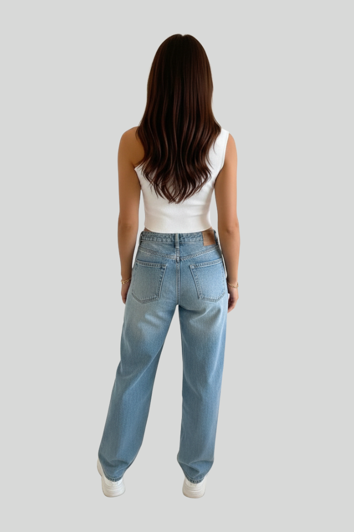 Elegant Asymmetrical White Crop Top