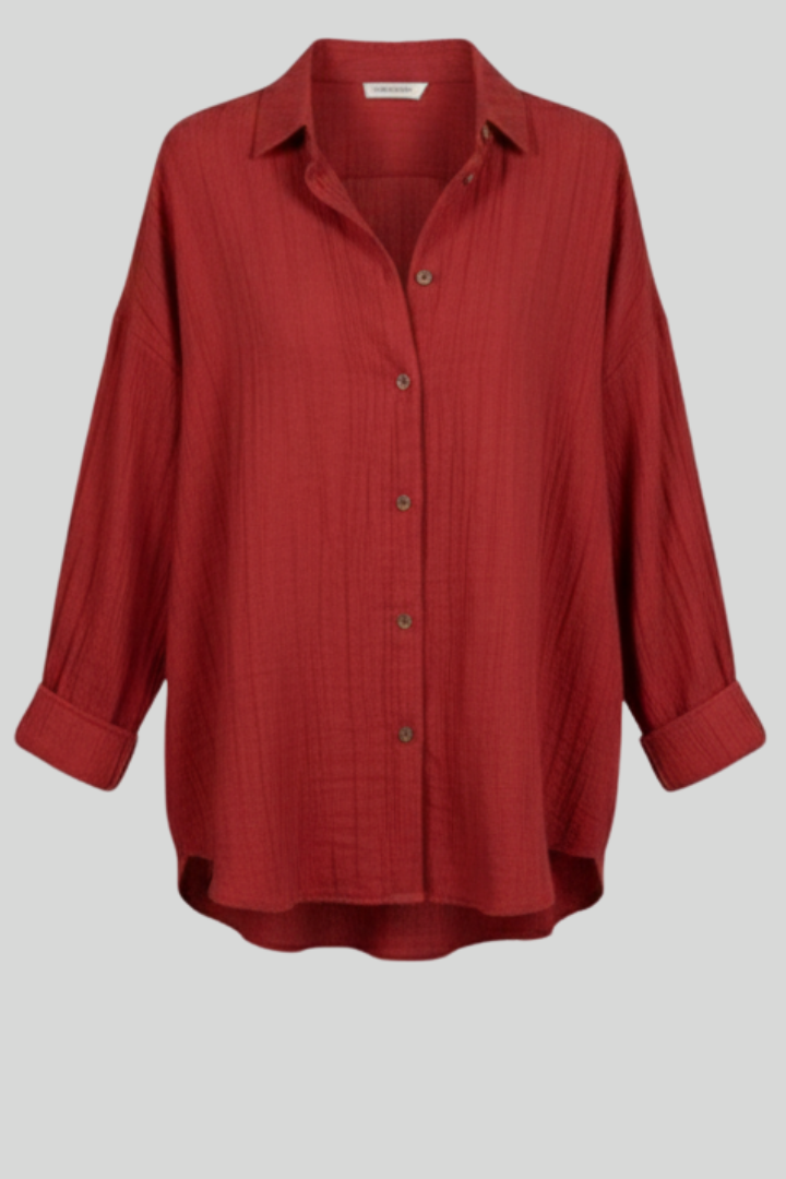 Elegant Pleated Women’s Blouse Maya