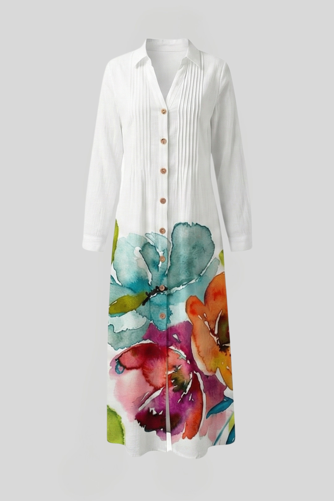 Women's Boho V-Neck Maxi Dress