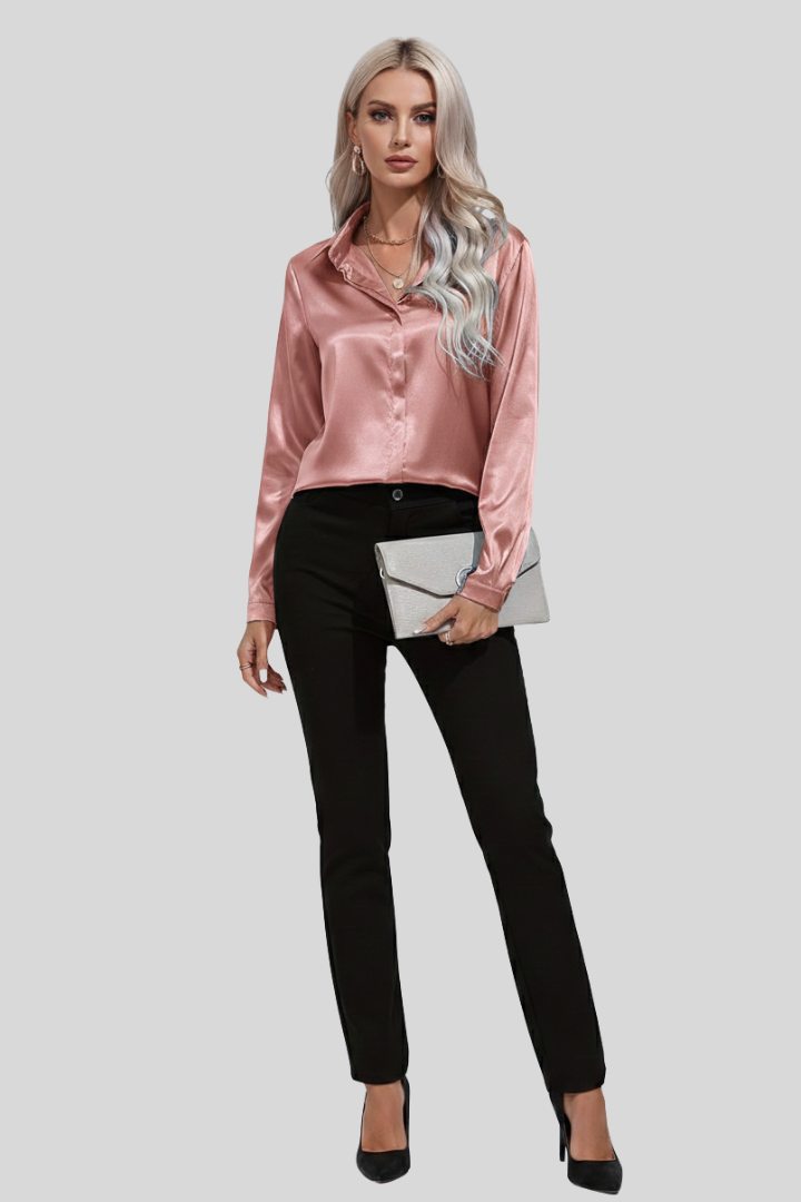 Elegant All-Season Women’s Blouse