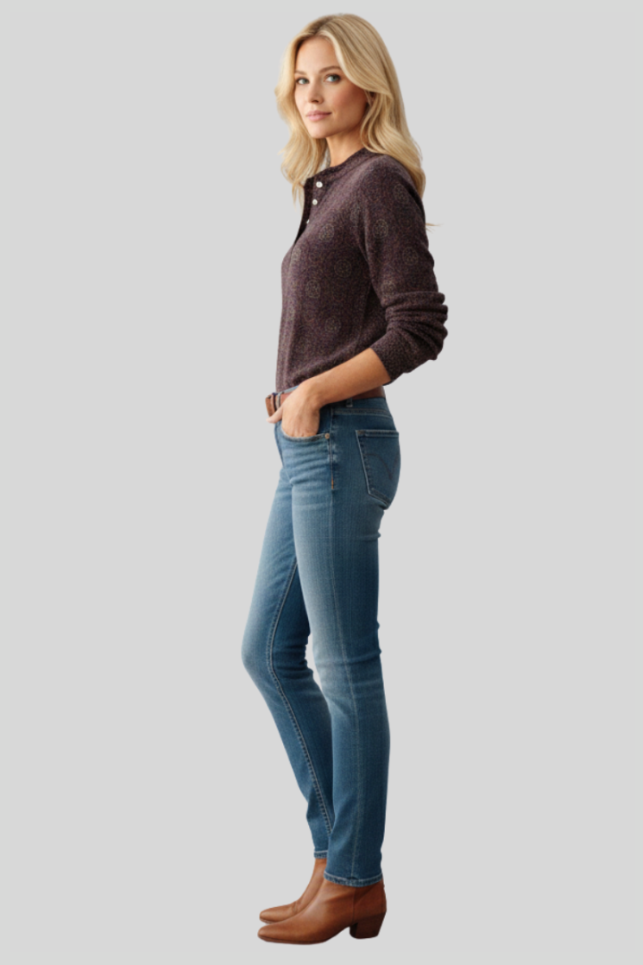 Elegant Vintage Women’s Blouse Top