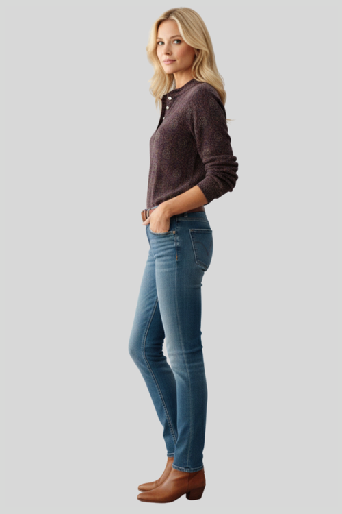Elegant Vintage Women’s Blouse Top