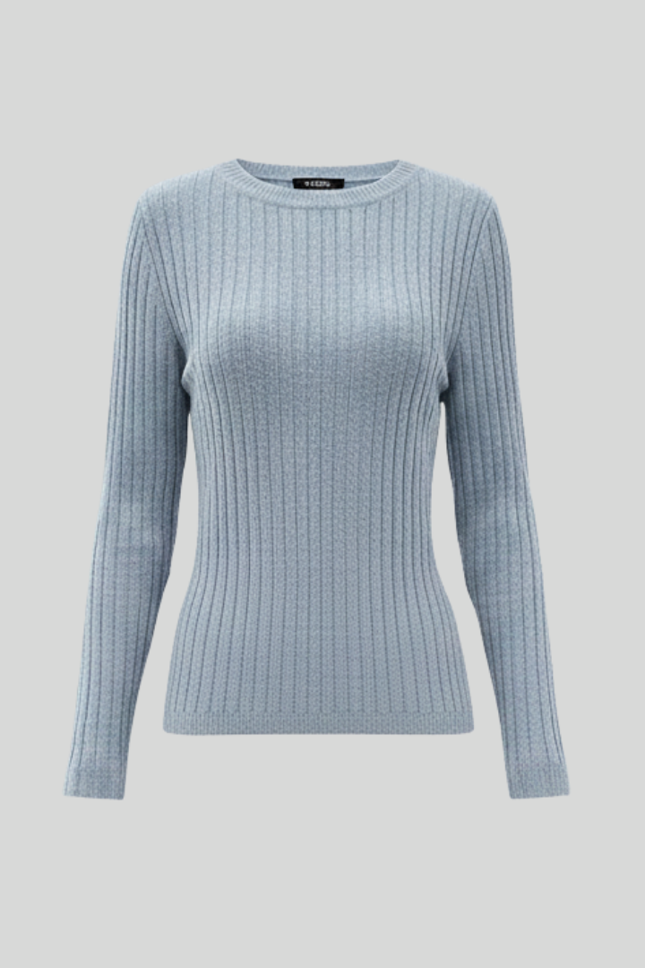 Women's Ribbed Long Sleeve Top