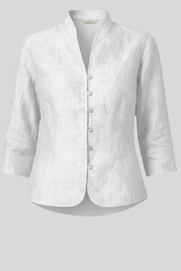 Elegant Classy Mandarin Women Blouse