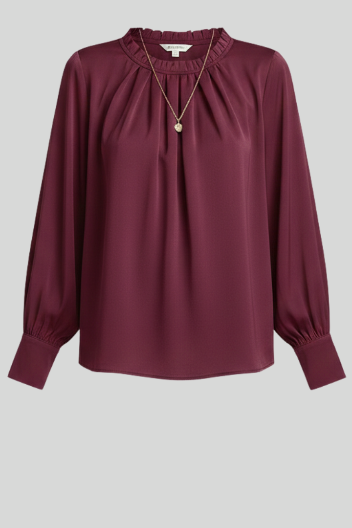 Elegant Autumn Blouse Women Top