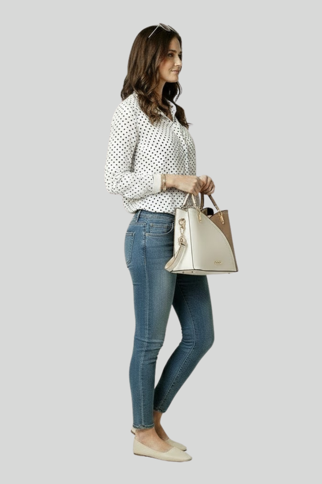 Women's Colour-Block Handbag