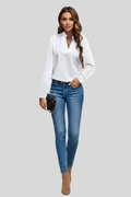 Women V Neck Blouse