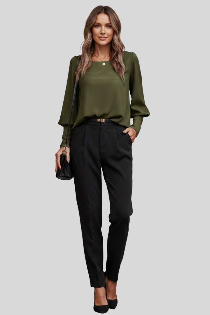 Women's Puff Sleeve Blouse