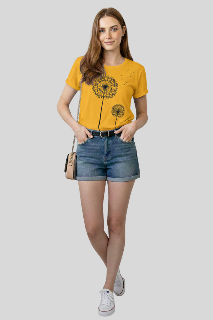 Women’s Casual Floral Summer T-Shirt