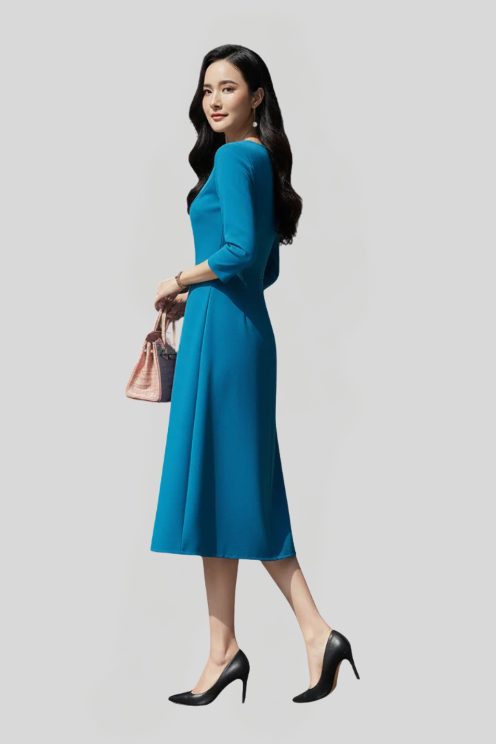 Women's Pebbled Leather Handbag