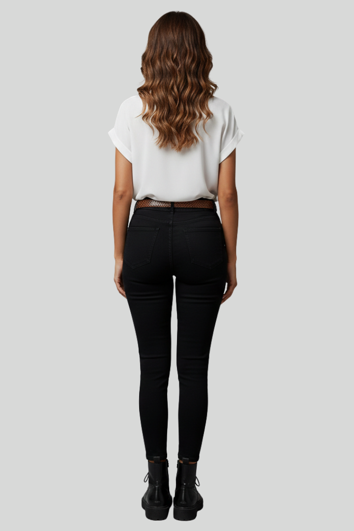 Elizabeth Chic Women’s V-Neck Blouse