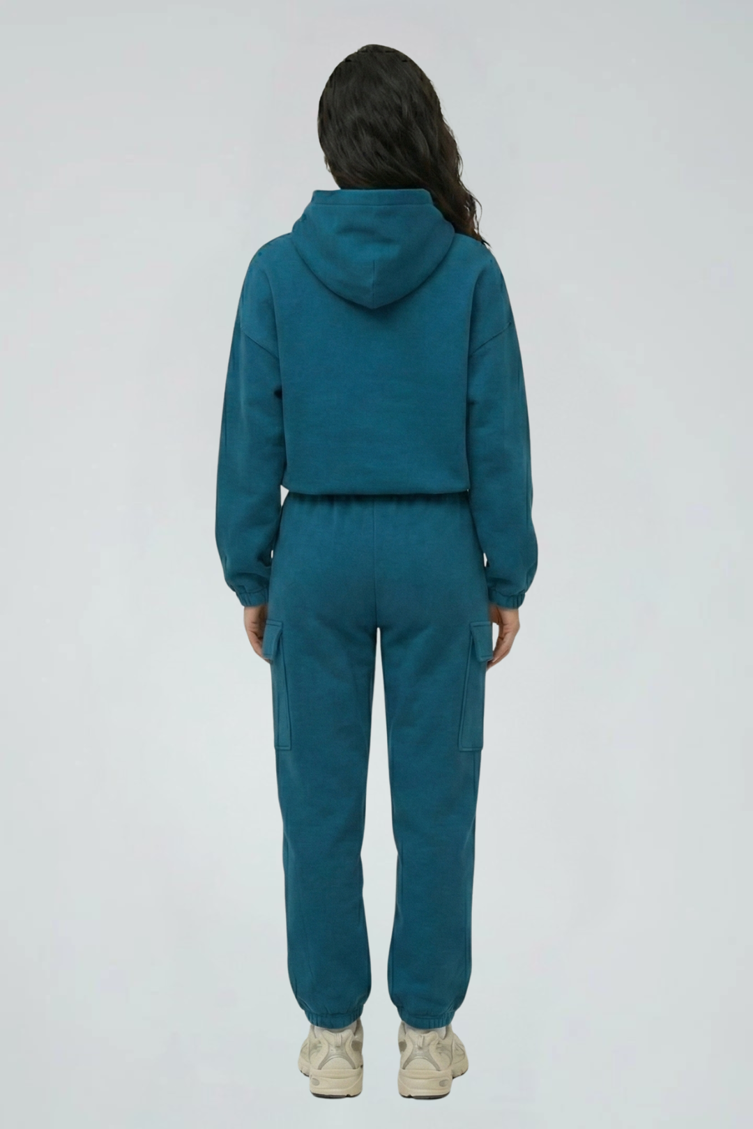 Women's Hooded Jogger Tracksuit Set