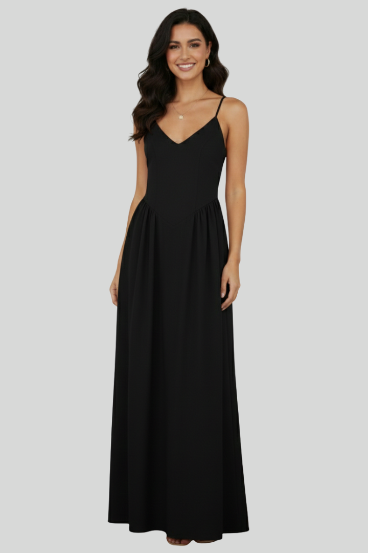 Women's Spaghetti Strap Maxi Dress
