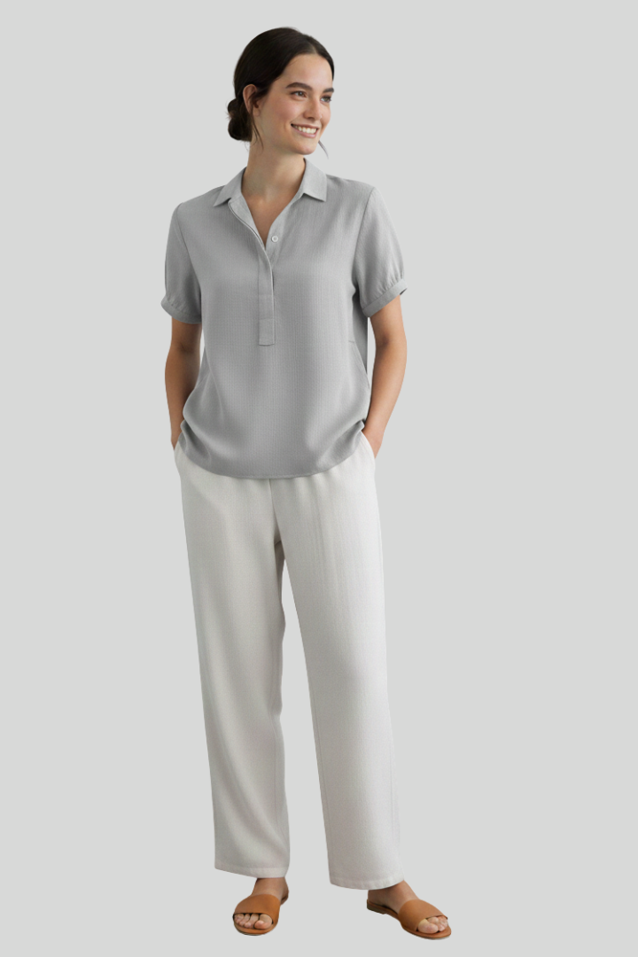 Trendy Stylish Women's Casual Summer Blouse