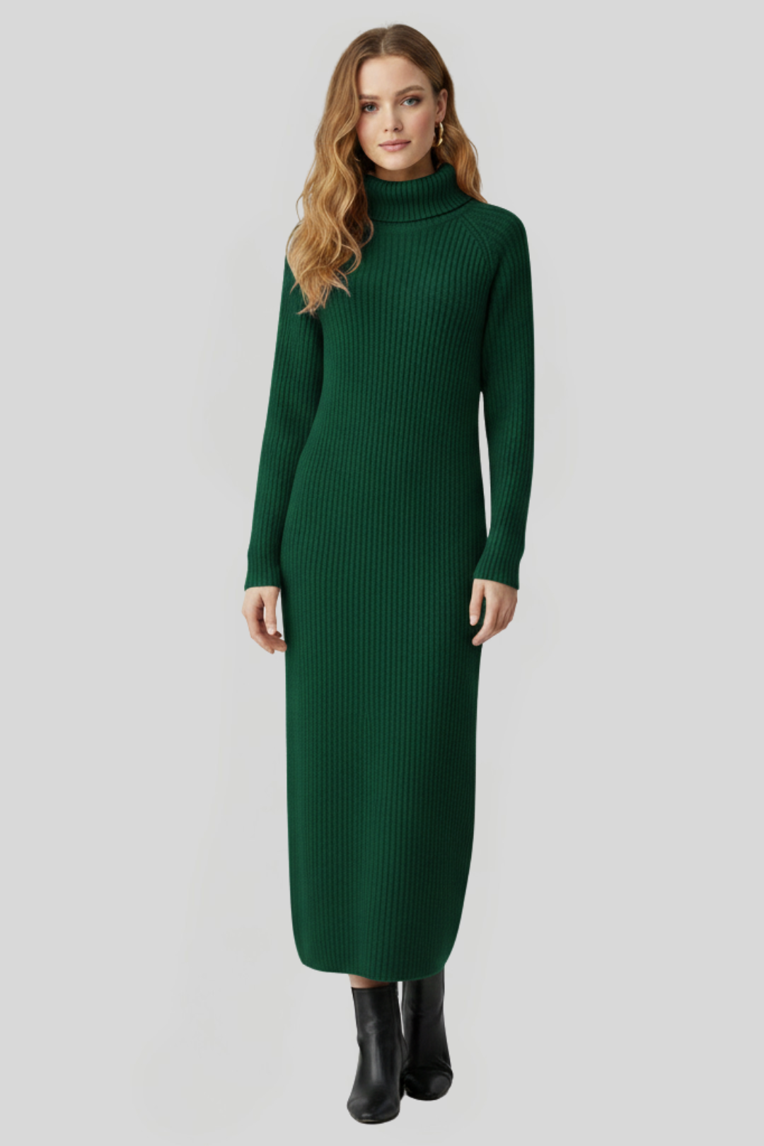 Women's Knitted Roll neck Jumper