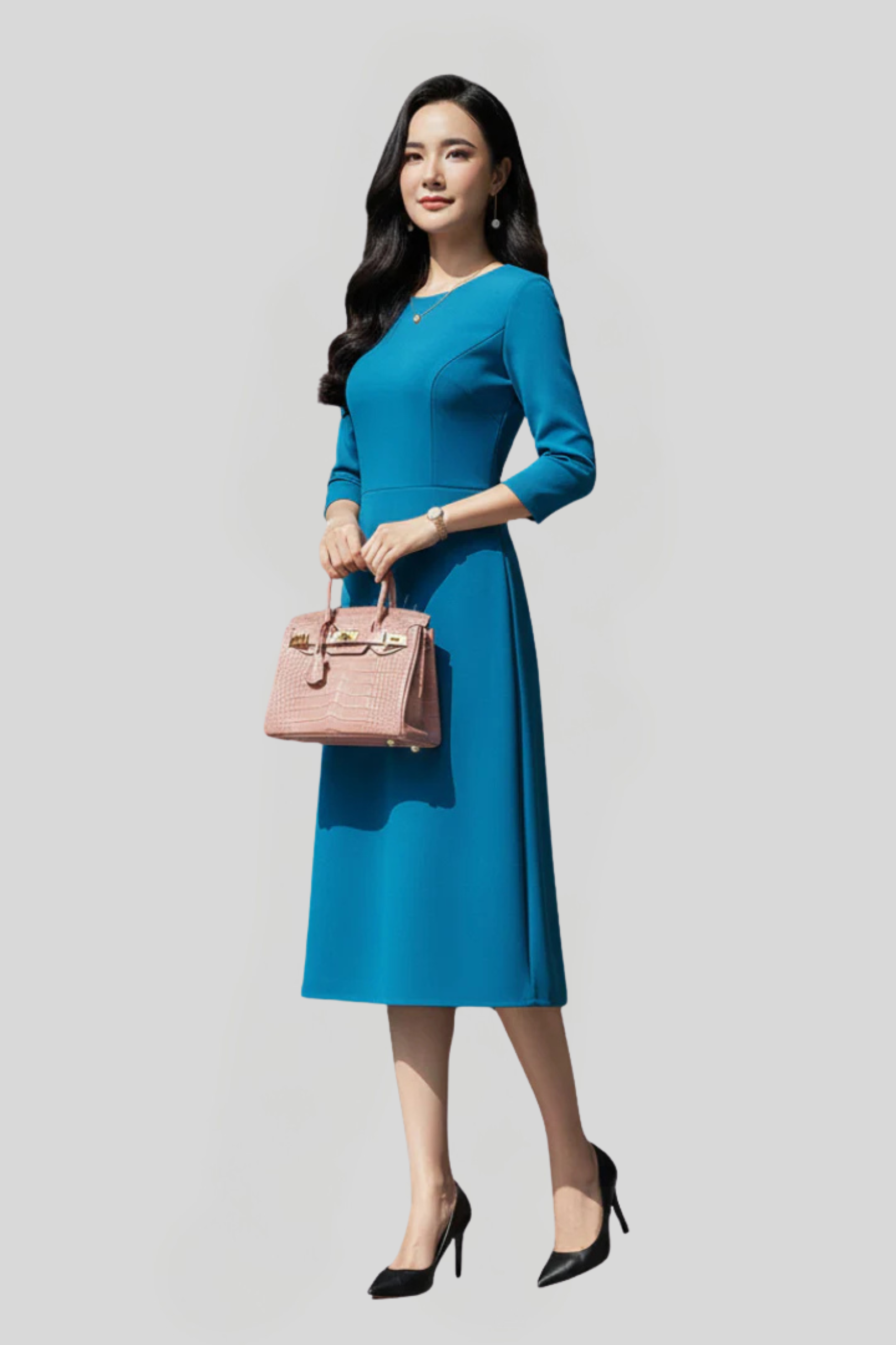 Women's Pebbled Leather Handbag