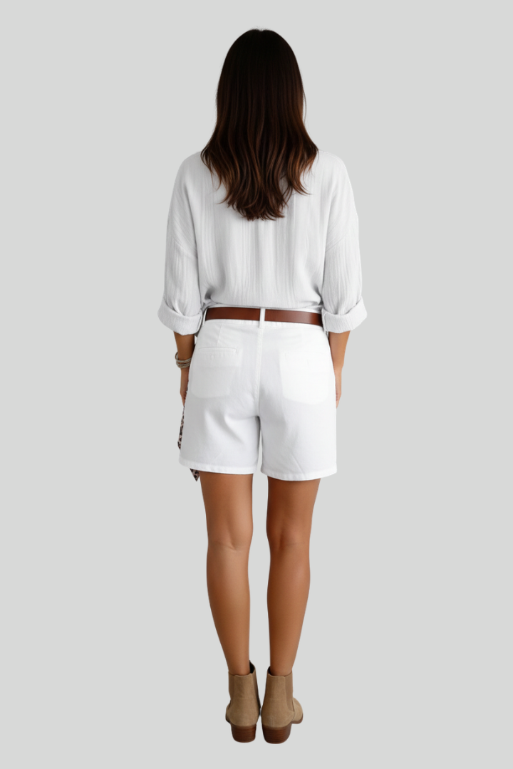 Elegant Pleated Women’s Blouse Maya