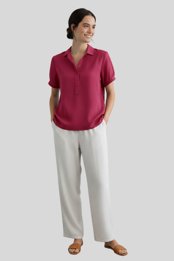 Trendy Stylish Women's Casual Summer Blouse