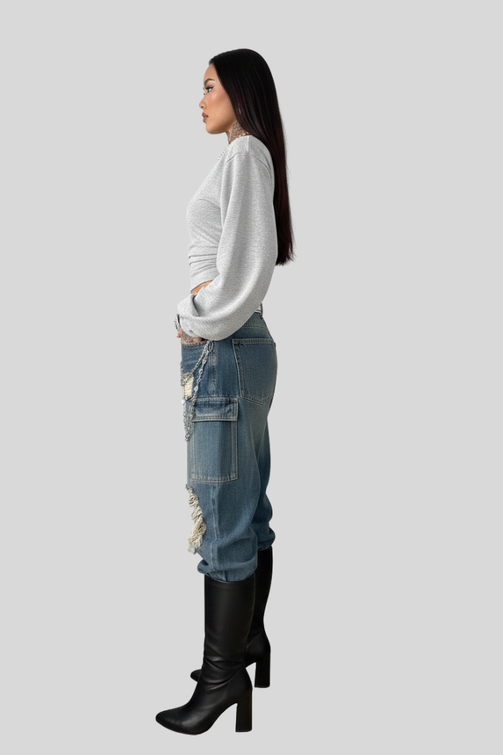 Coolane Women’s Pleated Pullover Sweatshirt