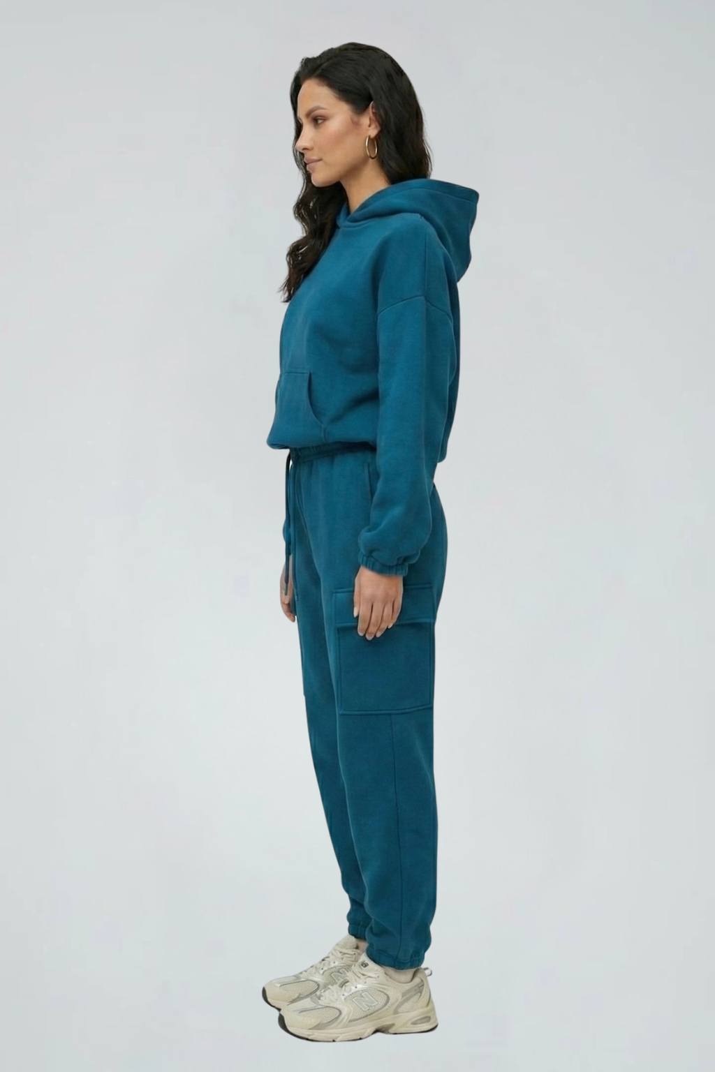 Women's Hooded Jogger Tracksuit Set