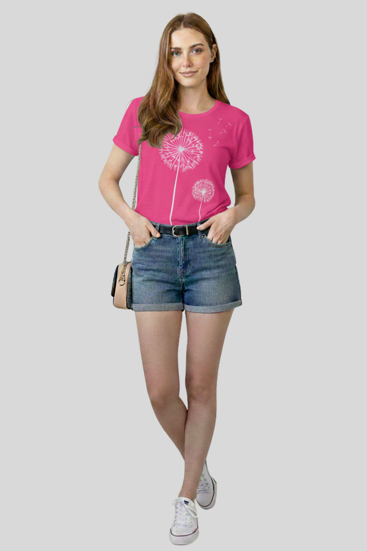 Women’s Casual Floral Summer T-Shirt