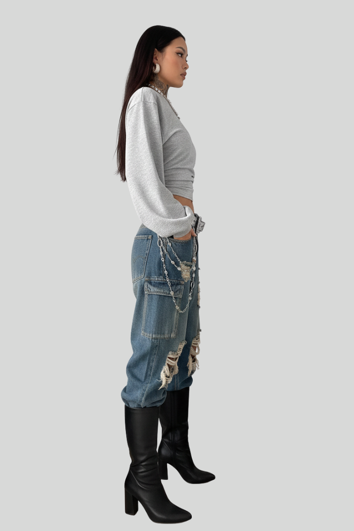 Coolane Women’s Pleated Pullover Sweatshirt