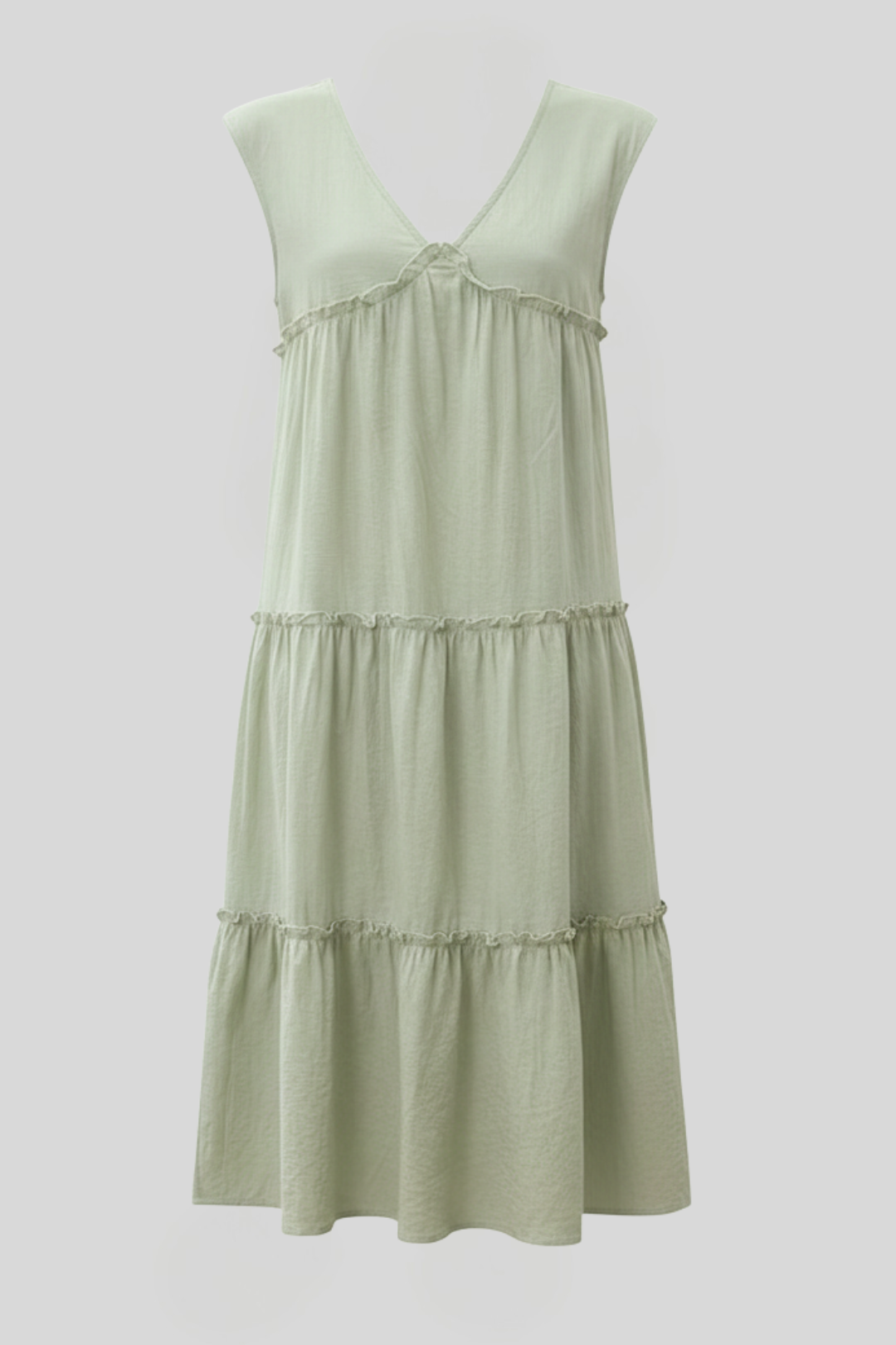 Women's Ruffle Strap Midi Dress