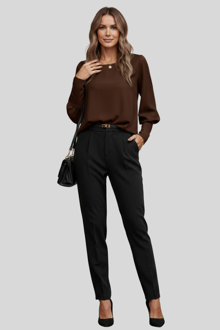 Women's Puff Sleeve Blouse