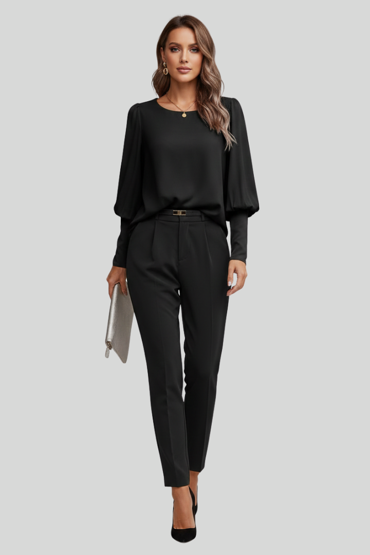 Elegant Women’s Long Sleeve Blouse