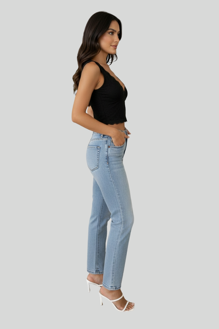 Women's Lace V-Neck Bralette Top