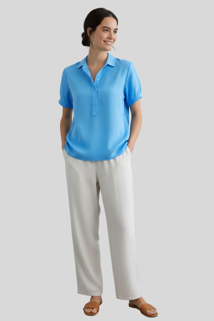 Trendy Stylish Women's Casual Summer Blouse