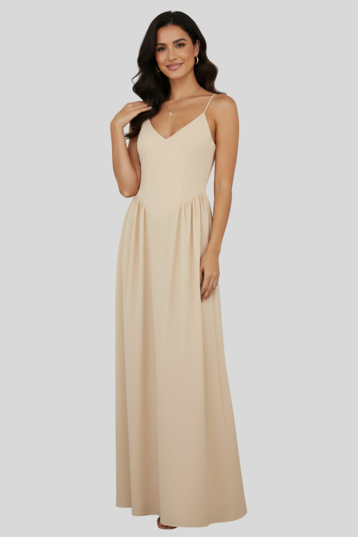 Women's Spaghetti Strap Maxi Dress