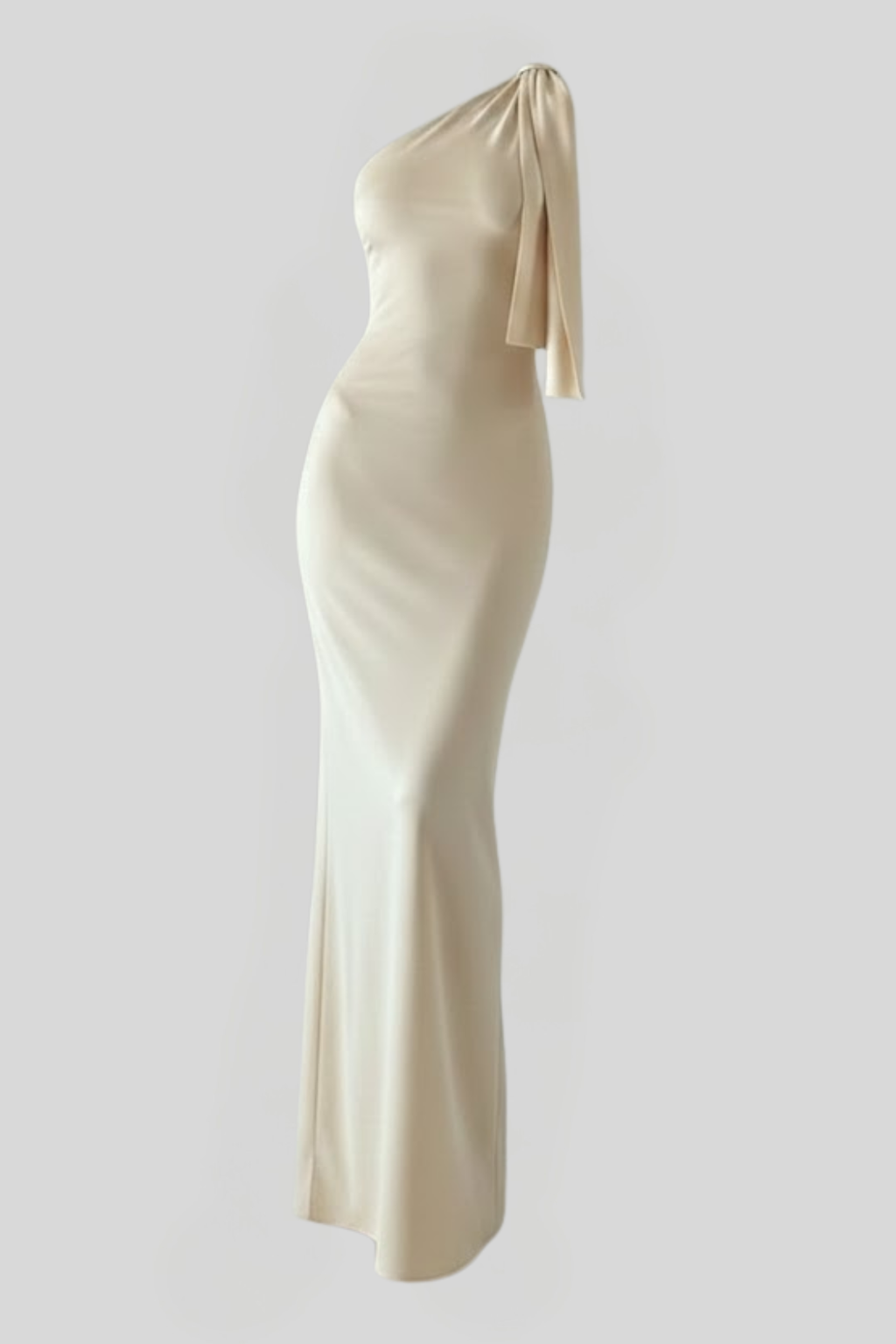 Women's Bow-Accented Maxi Dress