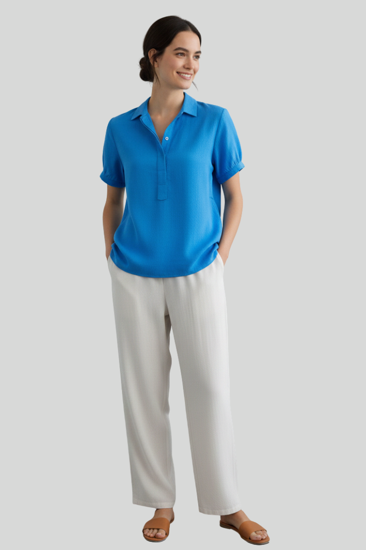 Trendy Stylish Women's Casual Summer Blouse