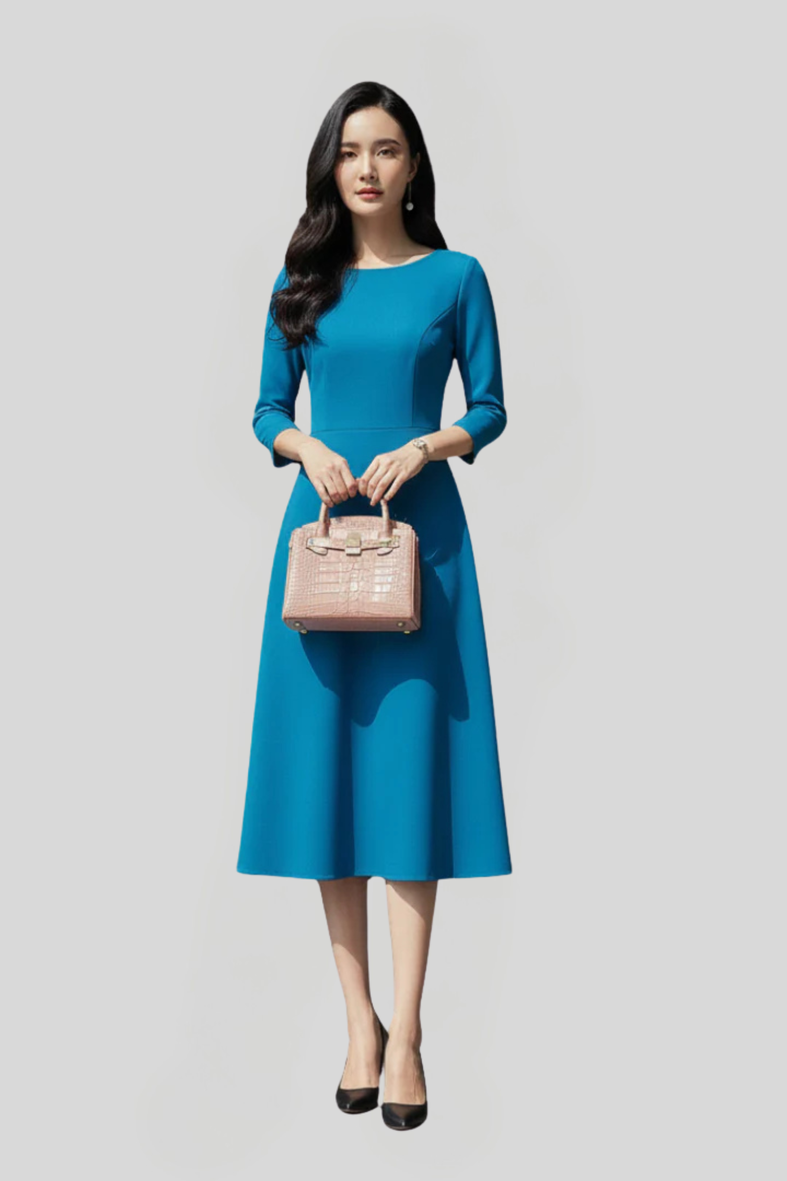 Women's Pebbled Leather Handbag