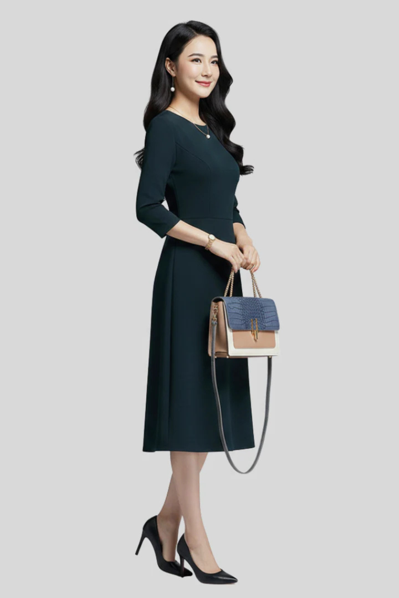 Women's Lightweight Flap Handbag