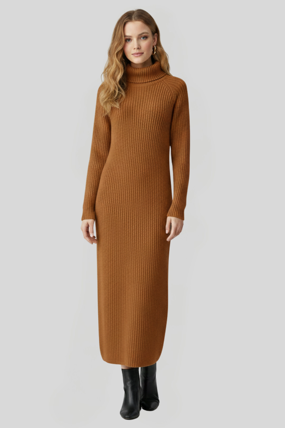 Women's Knitted Roll neck Jumper