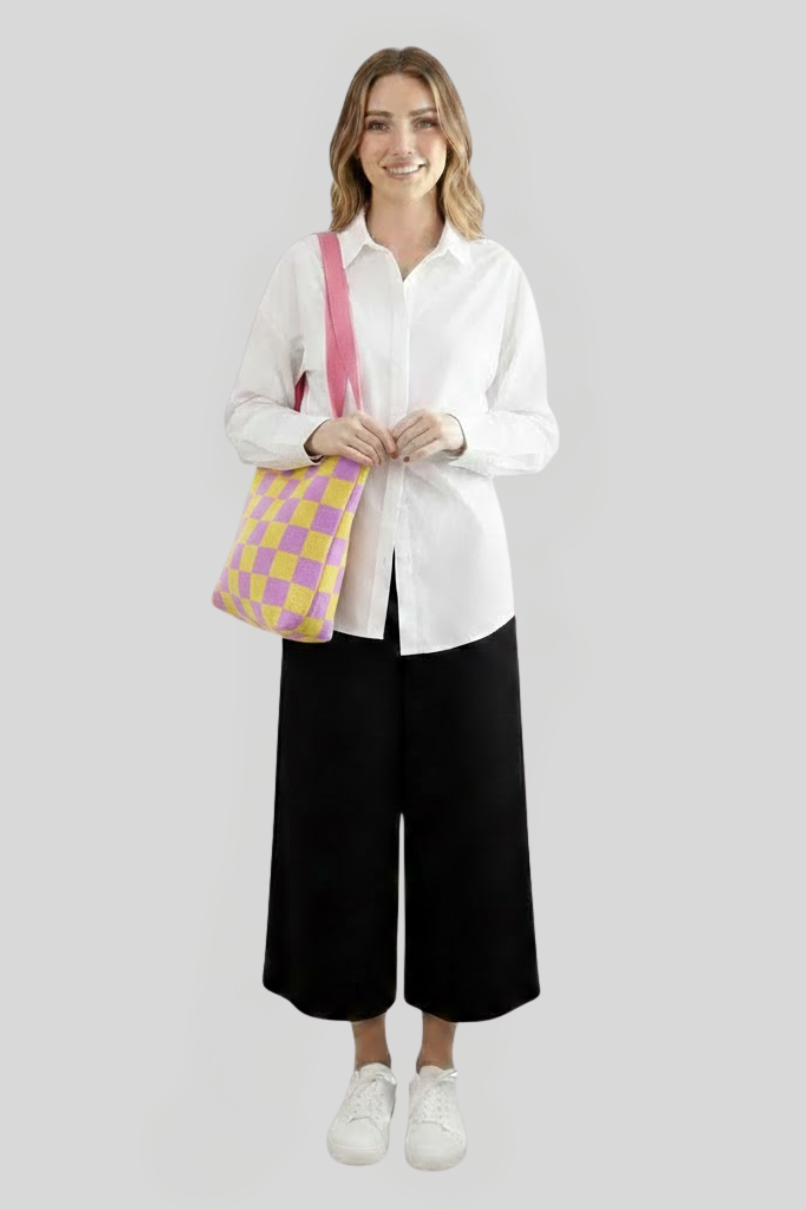 Women's Handmade Crocheted Tote Bag