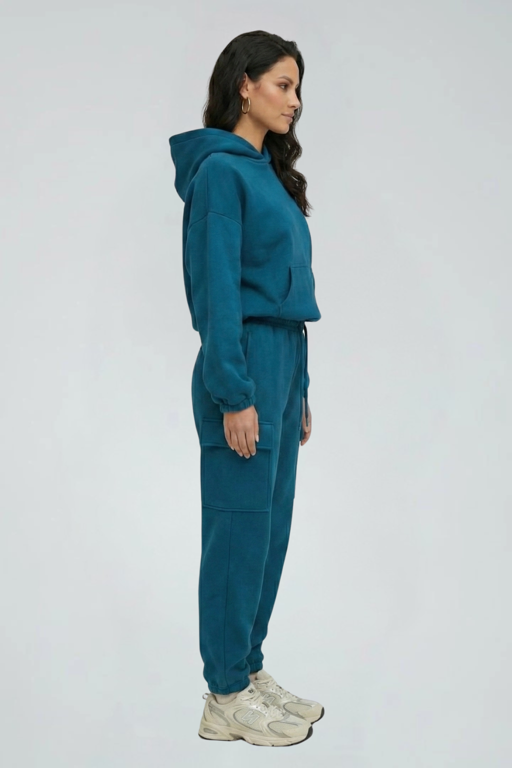 Women's Hooded Jogger Tracksuit Set