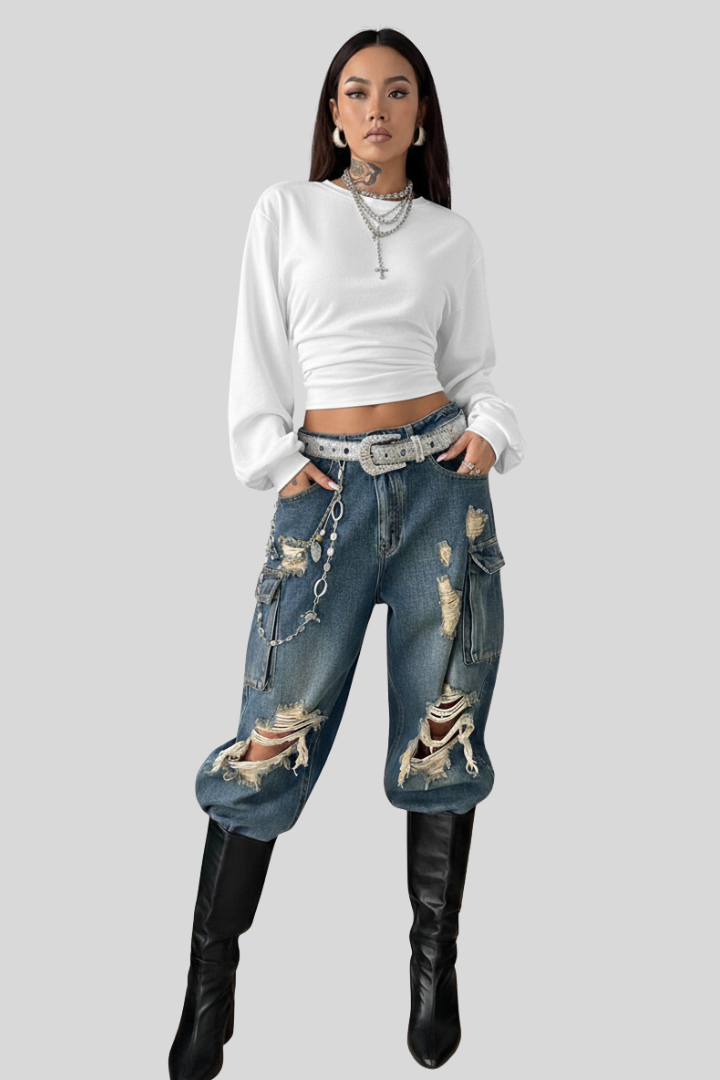 Coolane Women’s Pleated Pullover Sweatshirt