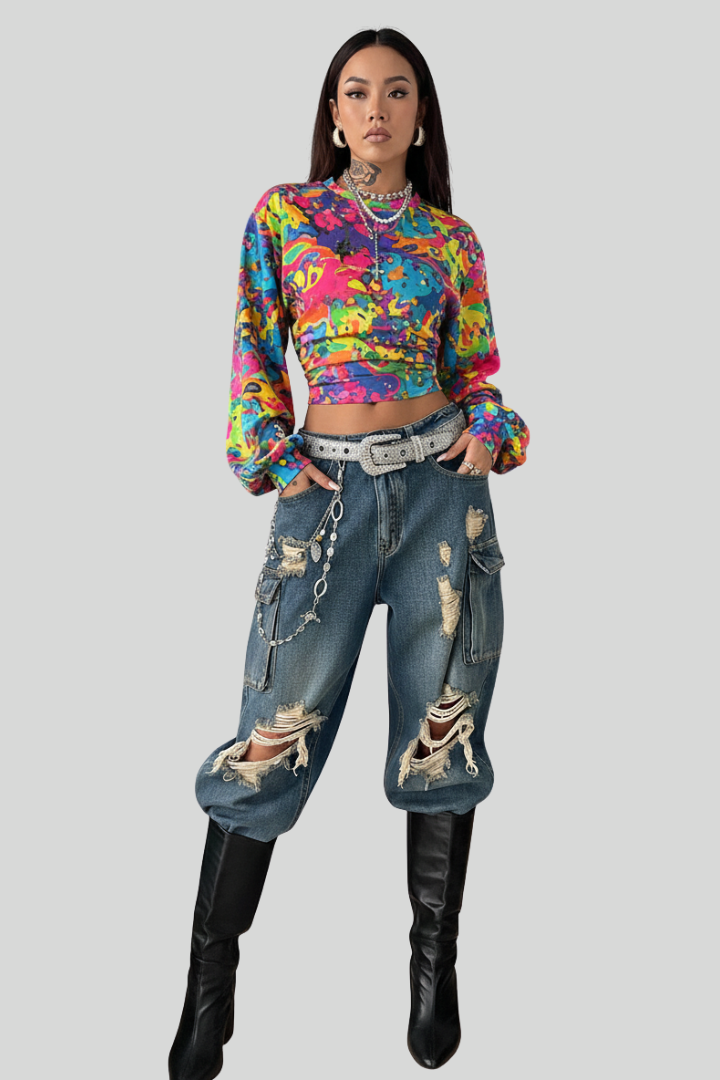 Coolane Women’s Pleated Pullover Sweatshirt