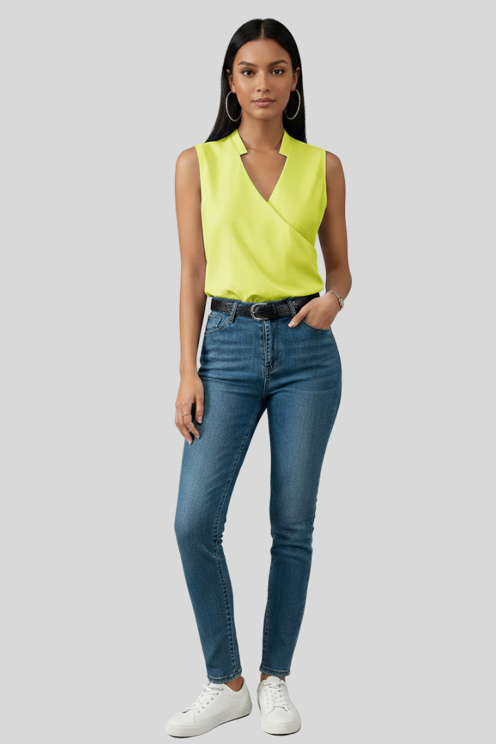 Women Sleeveless Casual Stylish Top