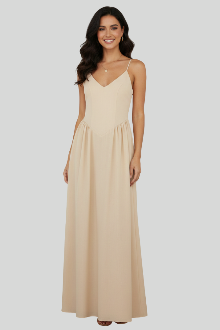 Women's Spaghetti Strap Maxi Dress