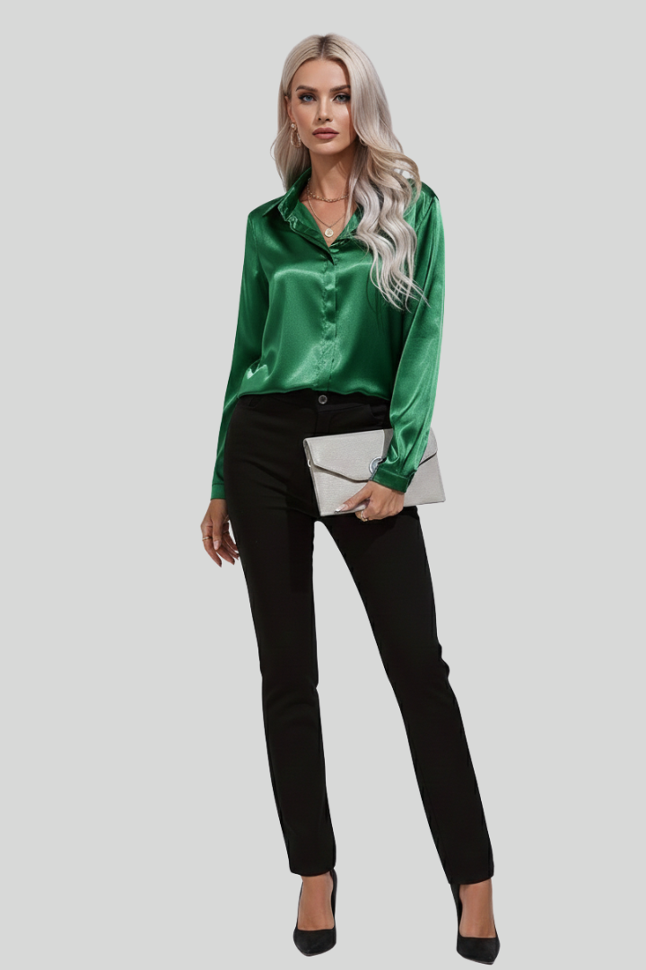 Elegant All-Season Women’s Blouse